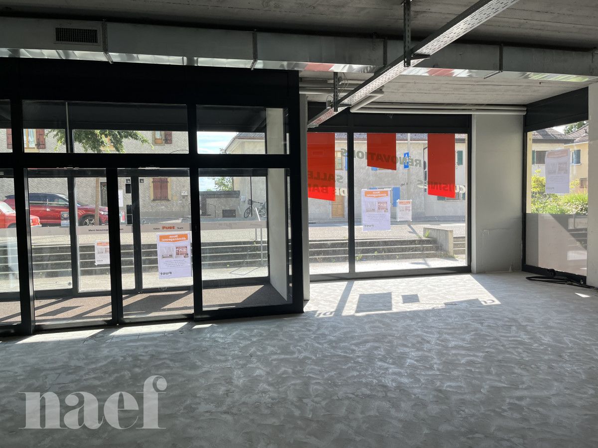 À louer : Surface Commerciale Arcade Versoix - Ref : 200723.4 | Naef Immobilier