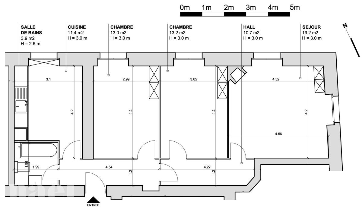 À louer : Appartement 4 Pieces Genève - Ref : 201420.2002 | Naef Immobilier