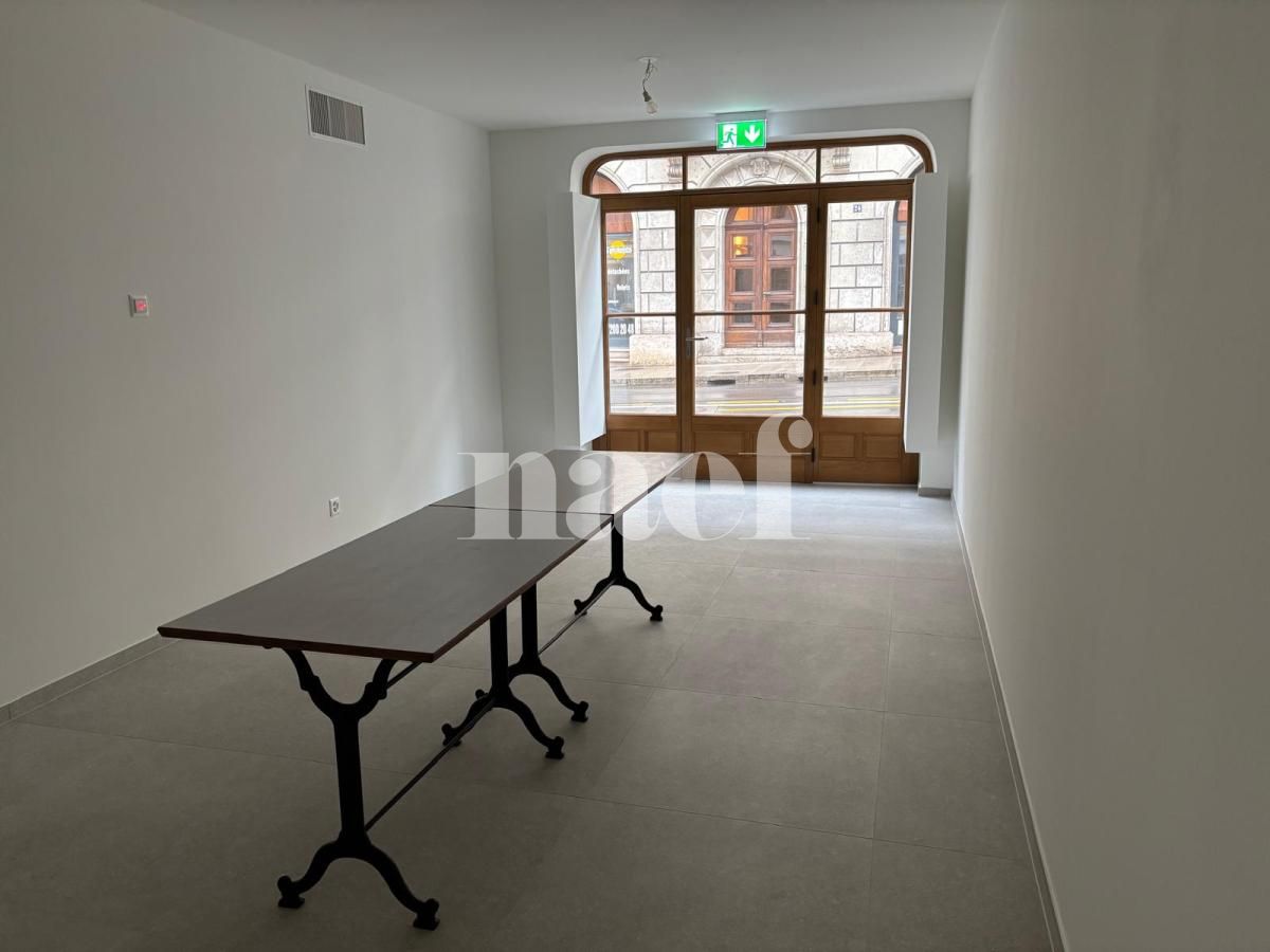 À louer : Surface Commerciale Arcade Chêne-Bougeries - Ref : 203046.1 | Naef Immobilier