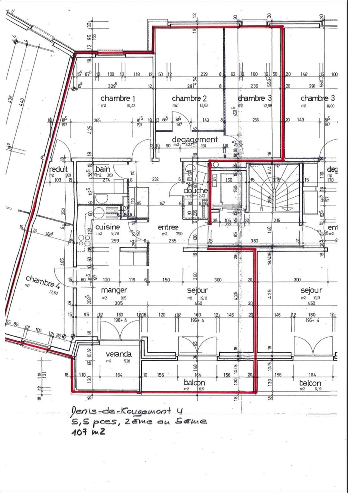 À louer : Appartement 5.5 Pieces Neuchâtel - Ref : 205542.5051 | Naef Immobilier
