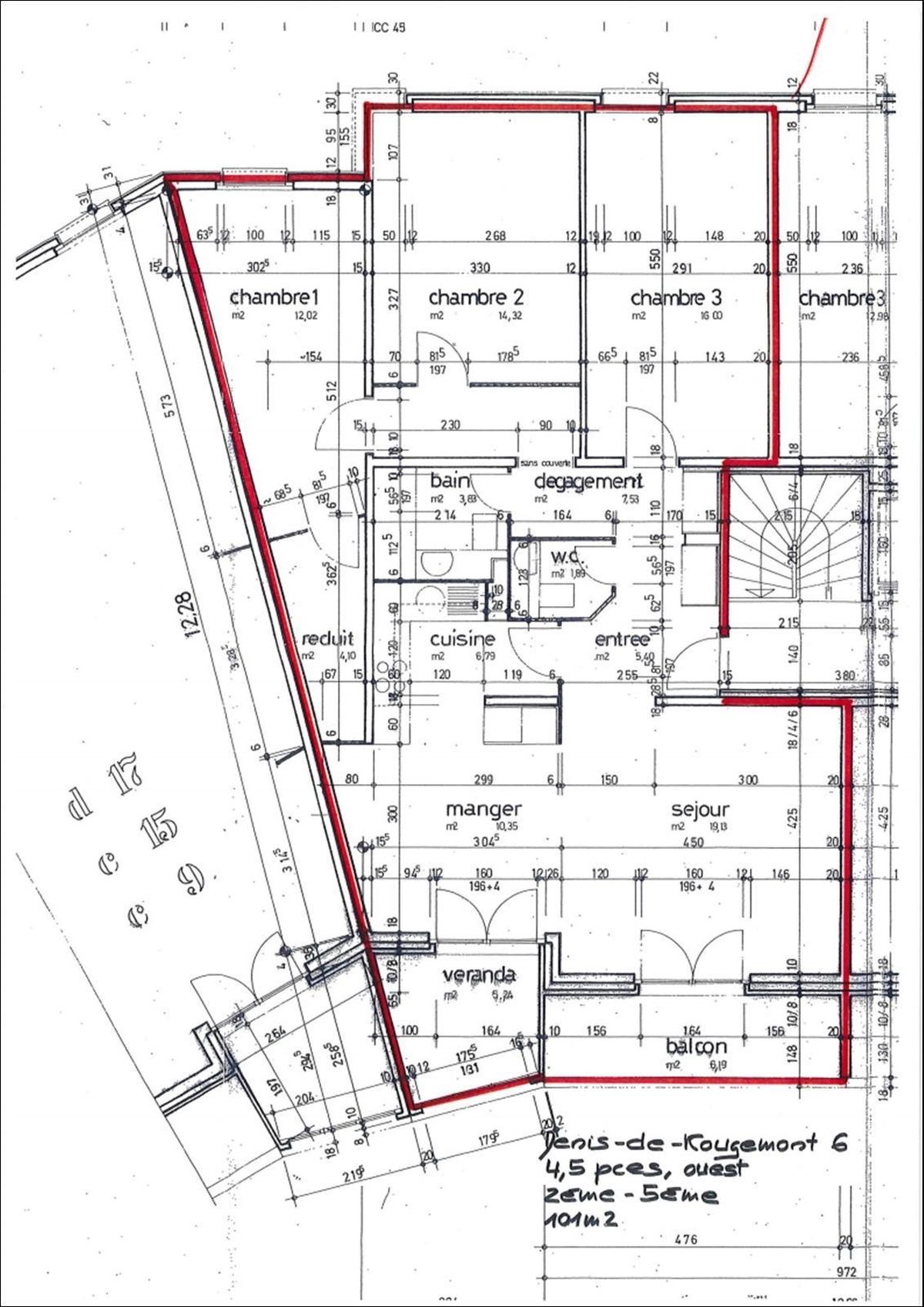 À louer : Appartement 4.5 Pieces Neuchâtel - Ref : 205543.5051 | Naef Immobilier