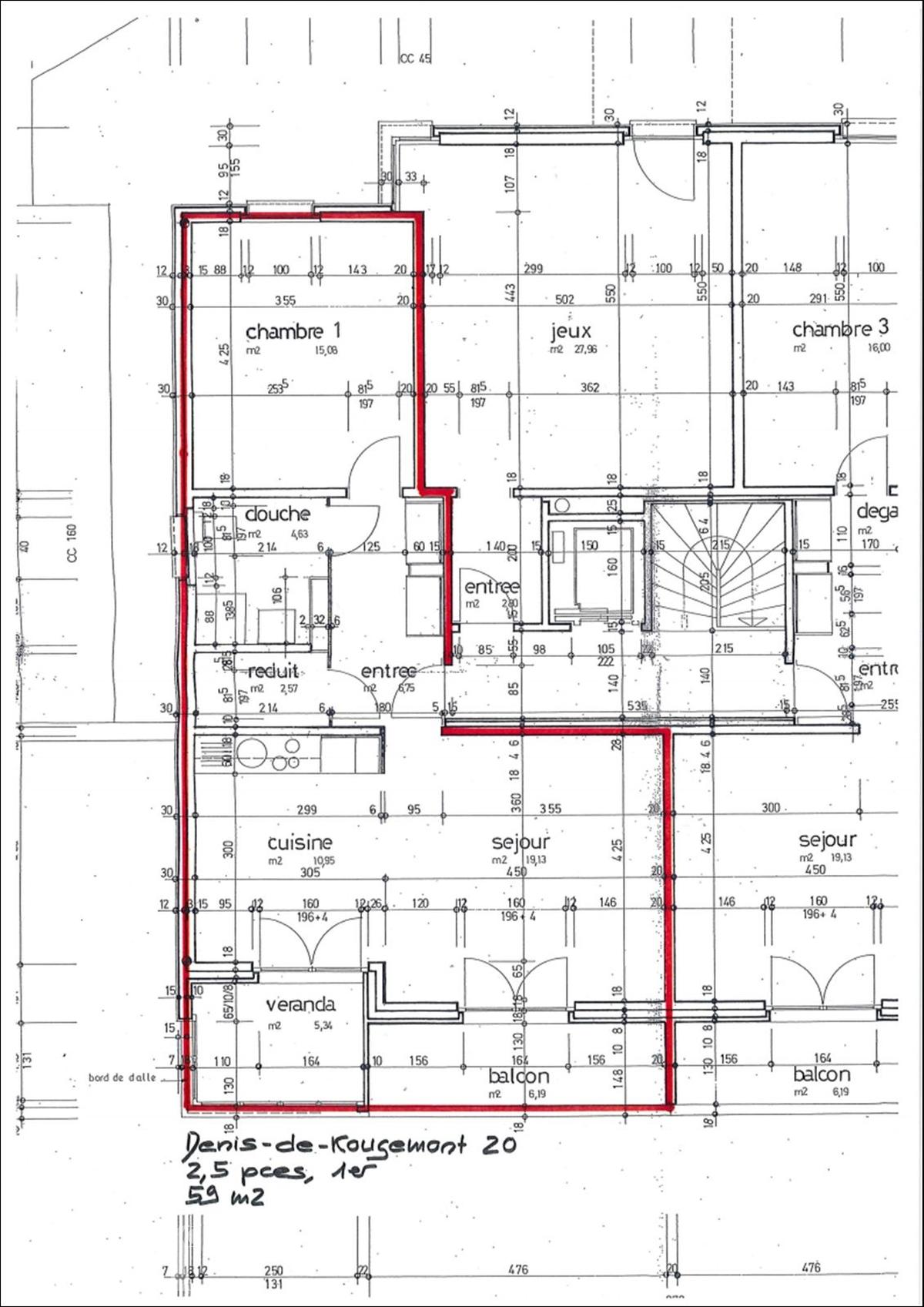 À louer : Appartement 2.5 Pieces Neuchâtel - Ref : 205544.1011 | Naef Immobilier