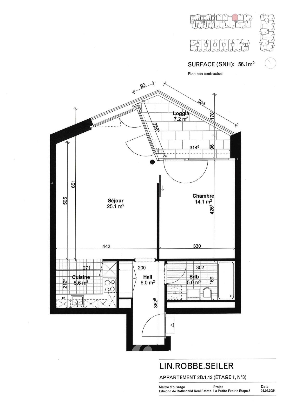 À louer : Appartement 2 Pieces Nyon - Ref : 205821.1003 | Naef Immobilier
