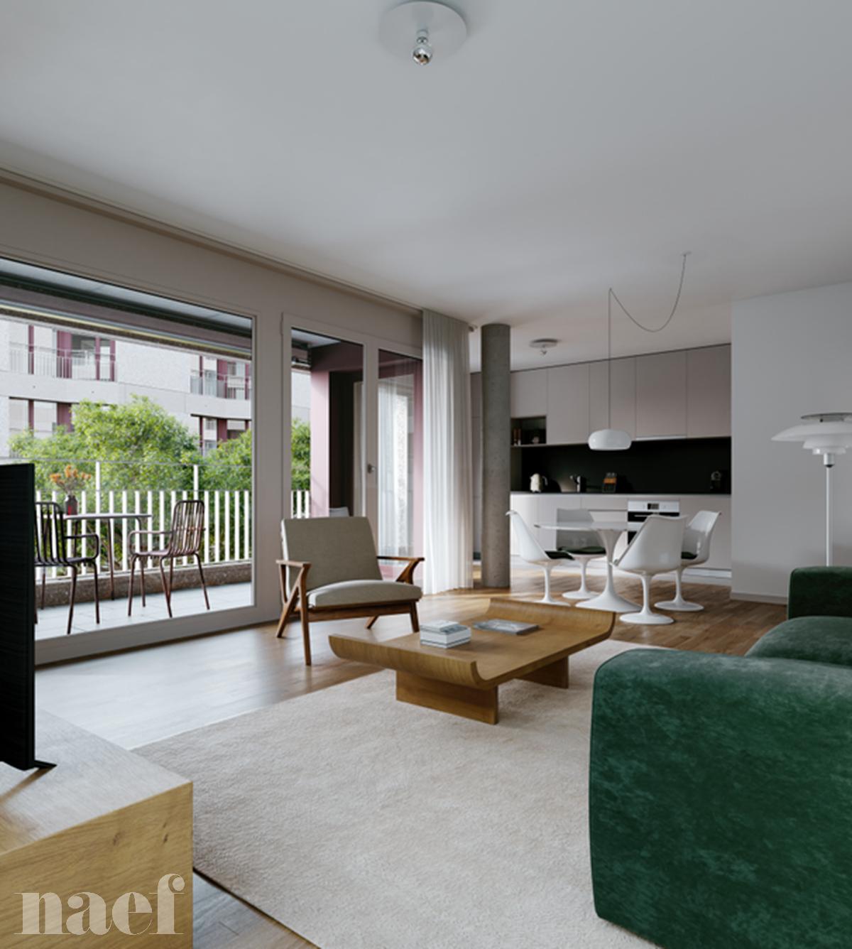 À louer : Appartement 4 Pieces Nyon - Ref : 205821.6001 | Naef Immobilier