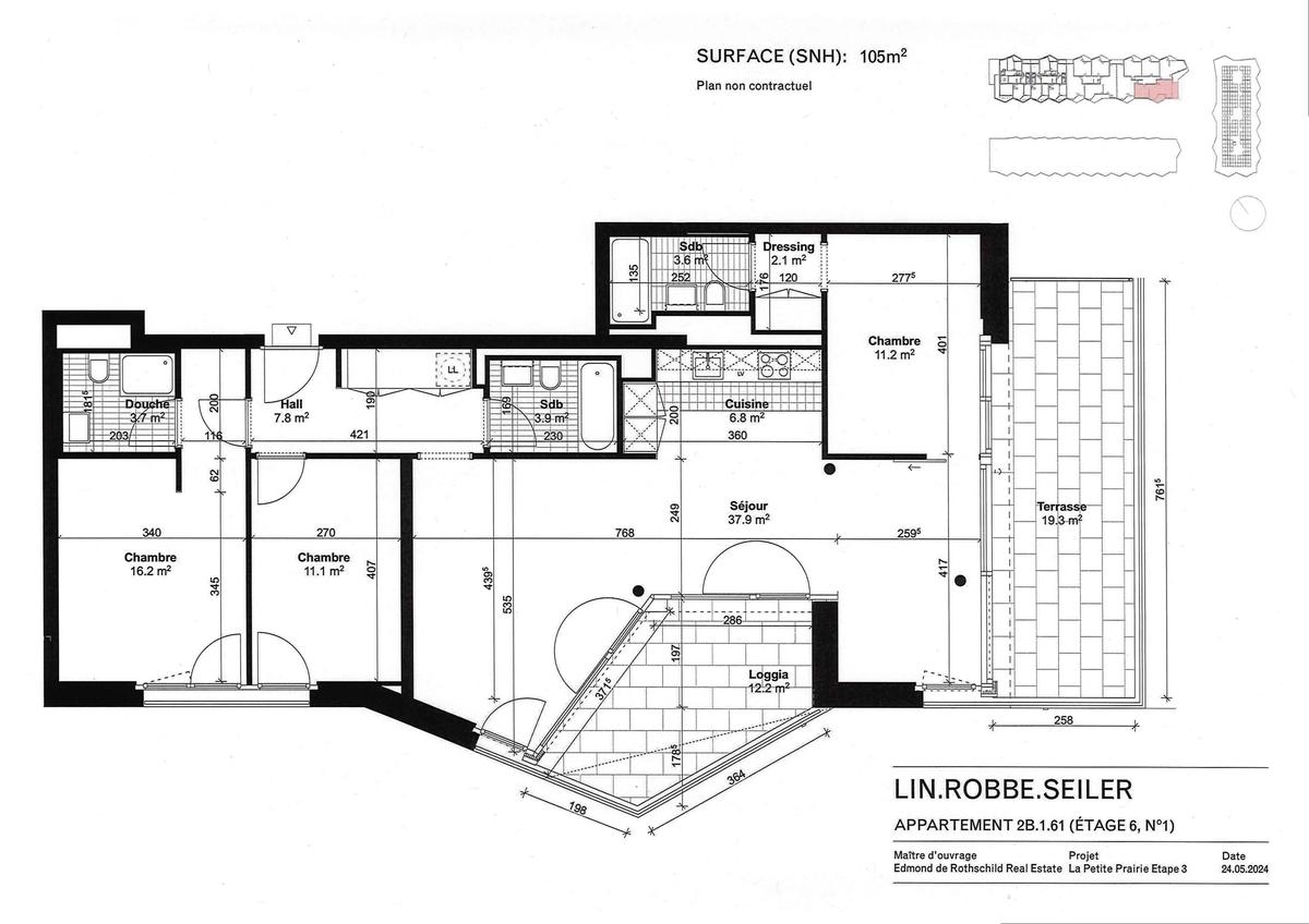 À louer : Appartement 4 Pieces Nyon - Ref : 205821.6001 | Naef Immobilier