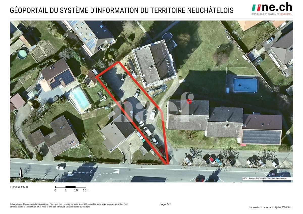 À louer : Parking  Marin-Epagnier - Ref : 208182.61009 | Naef Immobilier