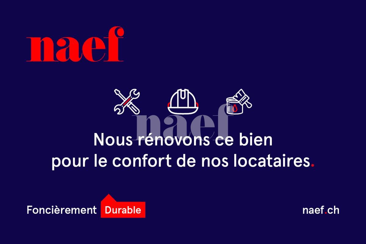 À louer : Appartement 3 Pieces Neuchâtel - Ref : 208184.2001 | Naef Immobilier