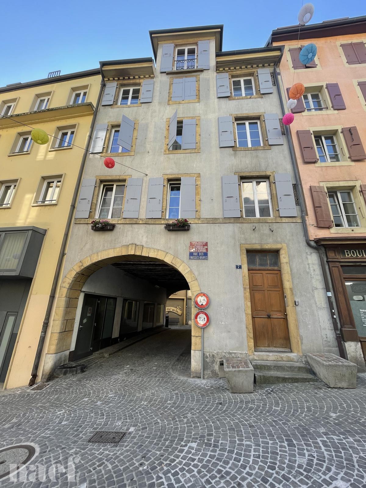 À louer : Appartement 2 Pieces Neuchâtel - Ref : 208261.3002 | Naef Immobilier