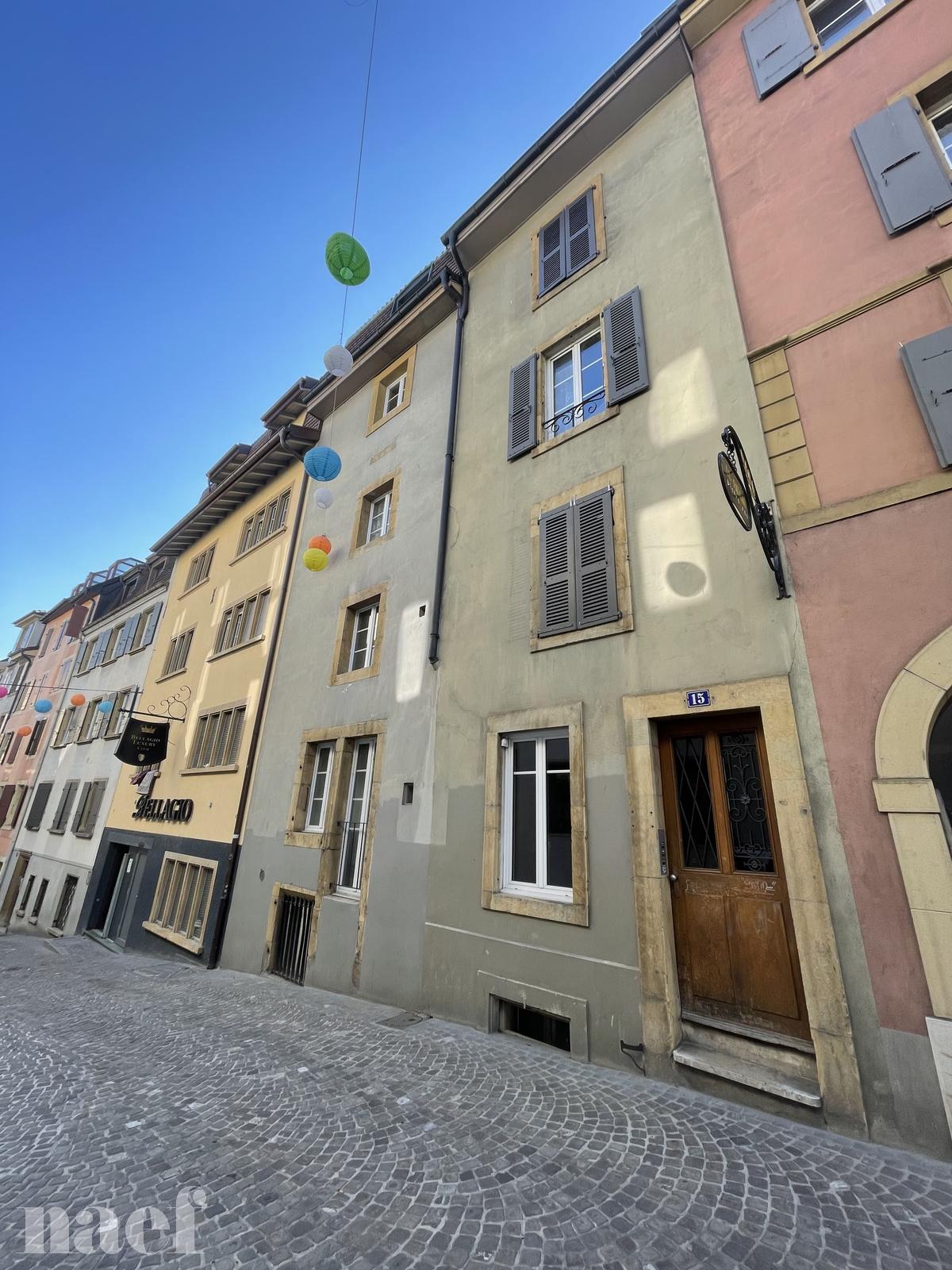 À louer : Appartement 3 Pieces Neuchâtel - Ref : 208265.3001 | Naef Immobilier