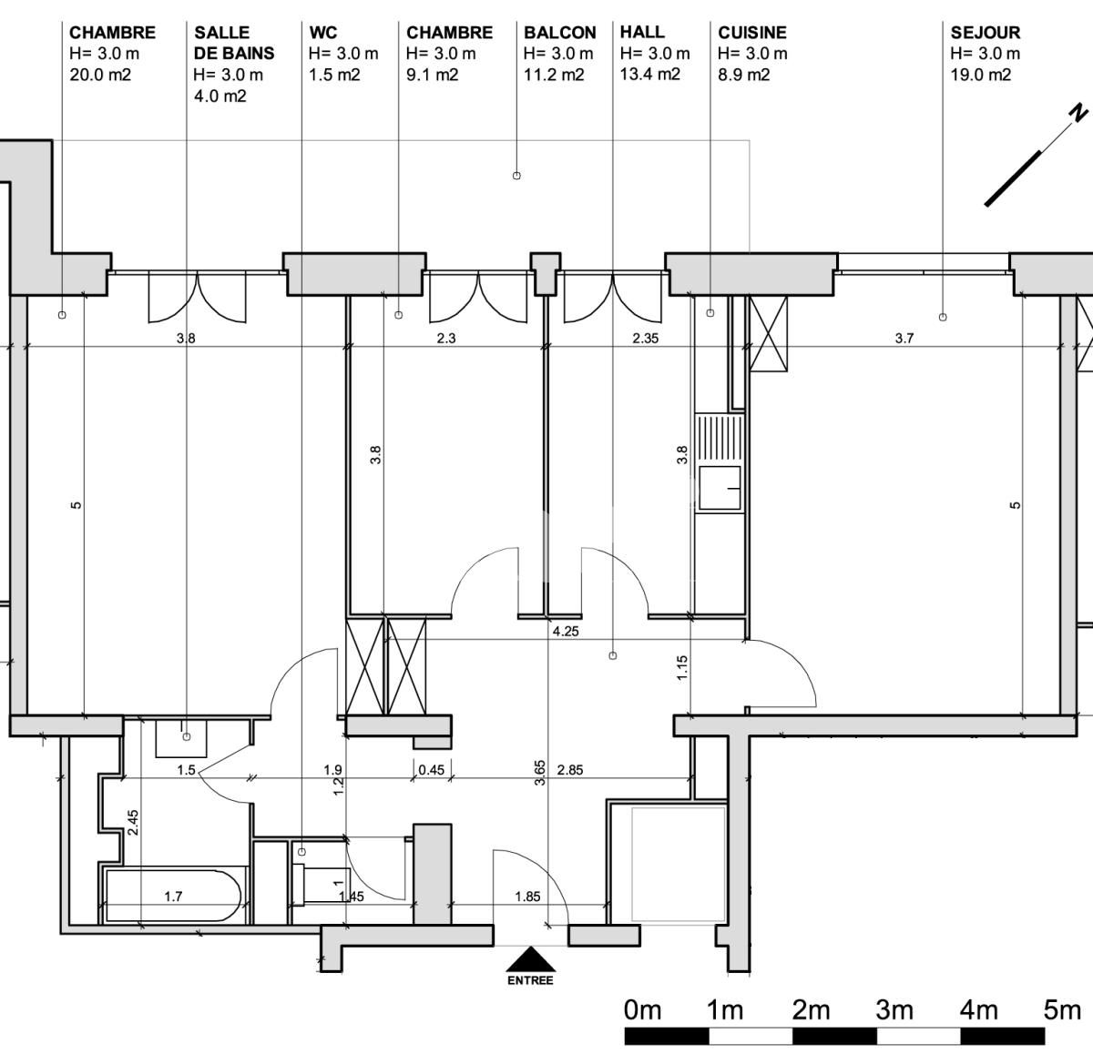 À louer : Appartement 4 Pieces Genève - Ref : 210293.1002 | Naef Immobilier