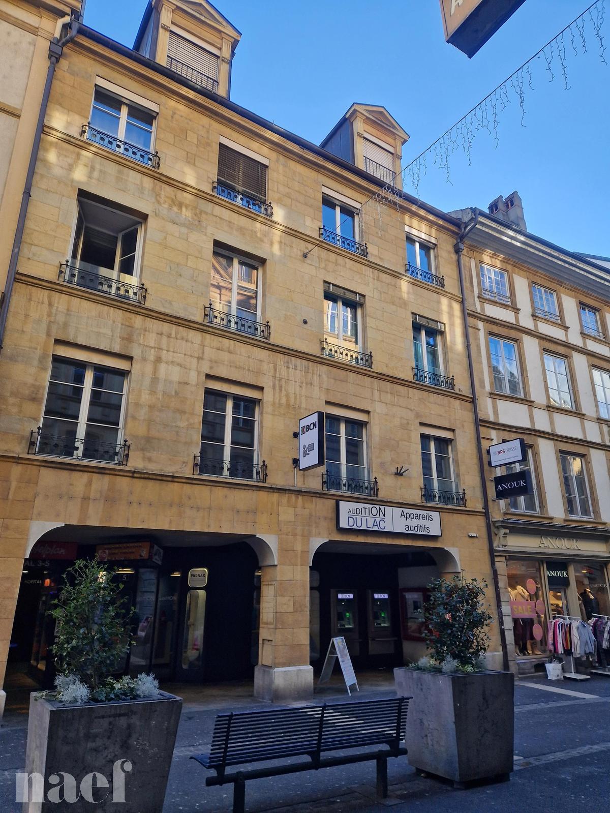 À louer : Surface Commerciale Atelier Neuchâtel - Ref : 218311.3 | Naef Immobilier