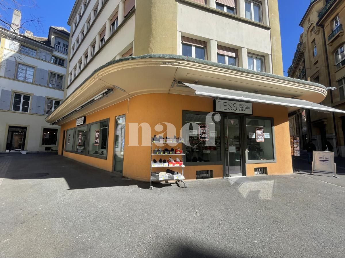 À louer : Surface Commerciale Arcade Neuchâtel - Ref : 219146.2 | Naef Immobilier