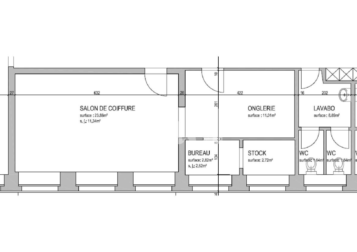 À louer : Surface Commerciale Atelier La Chaux-de-Fonds - Ref : 219779.1004 | Naef Immobilier