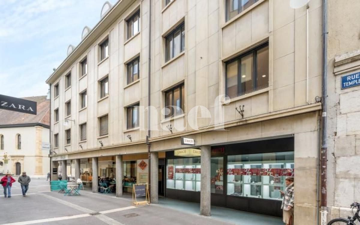 À louer : Surface Commerciale Arcade Neuchâtel - Ref : 219809.1 | Naef Immobilier