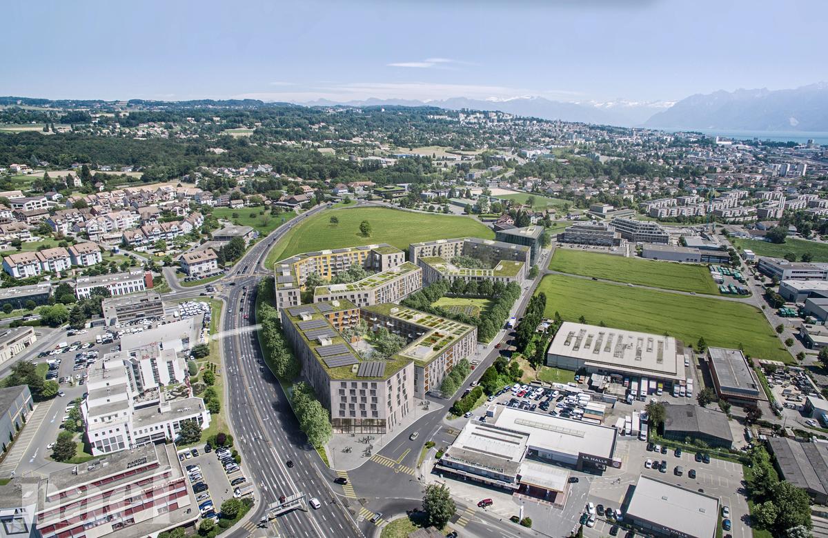 À louer : Appartement 1.5 Pieces Crissier - Ref : 224389.7 | Naef Immobilier