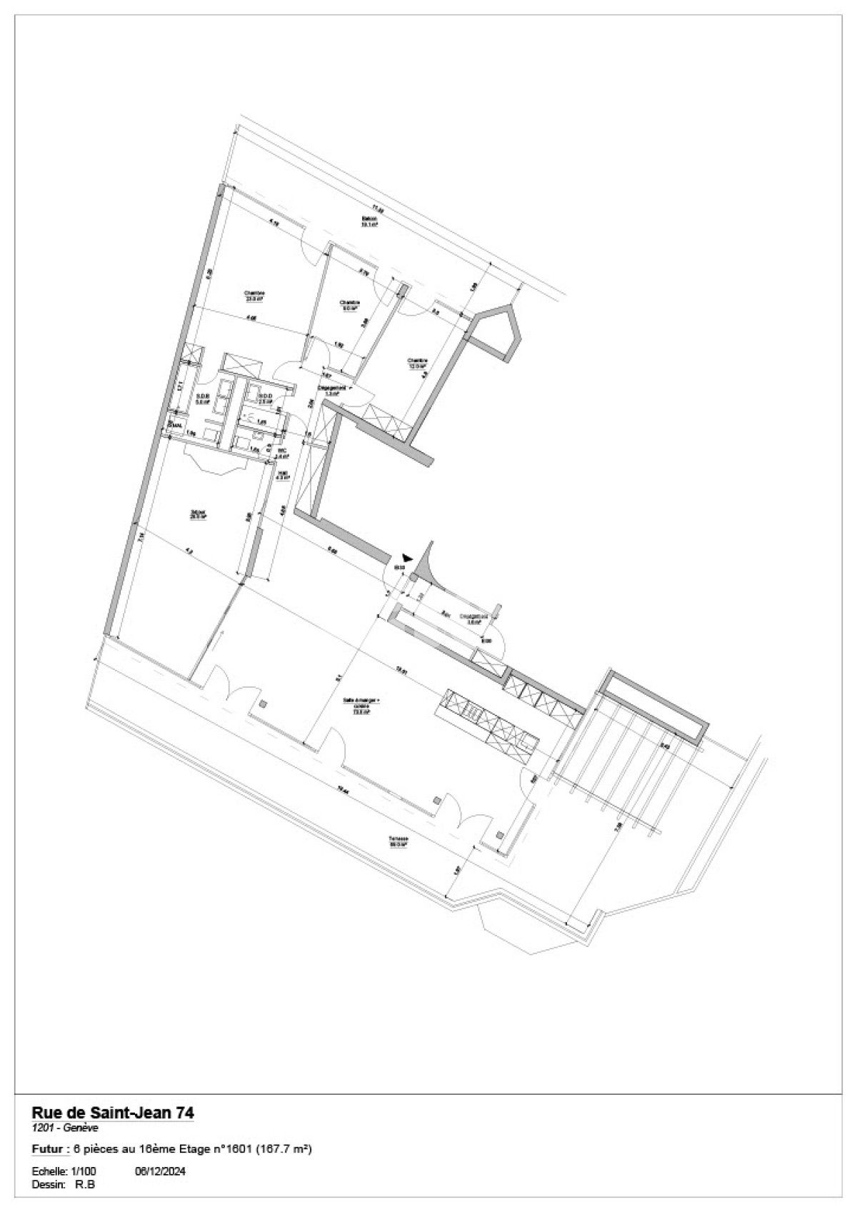 À louer : Appartement 6 Pieces Genève - Ref : 261042.16001 | Naef Immobilier