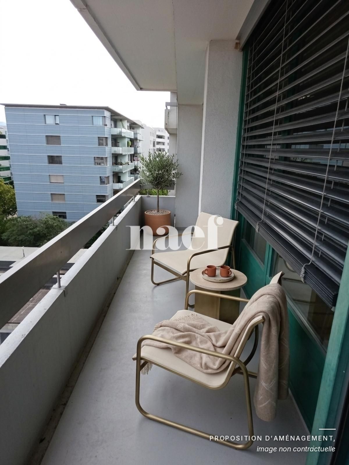 À louer : Appartement 2.5 Pieces Genève - Ref : 268526.5501 | Naef Immobilier