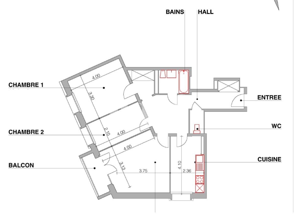 À louer : Appartement 3.5 Pieces Genève - Ref : 269814.4006 | Naef Immobilier