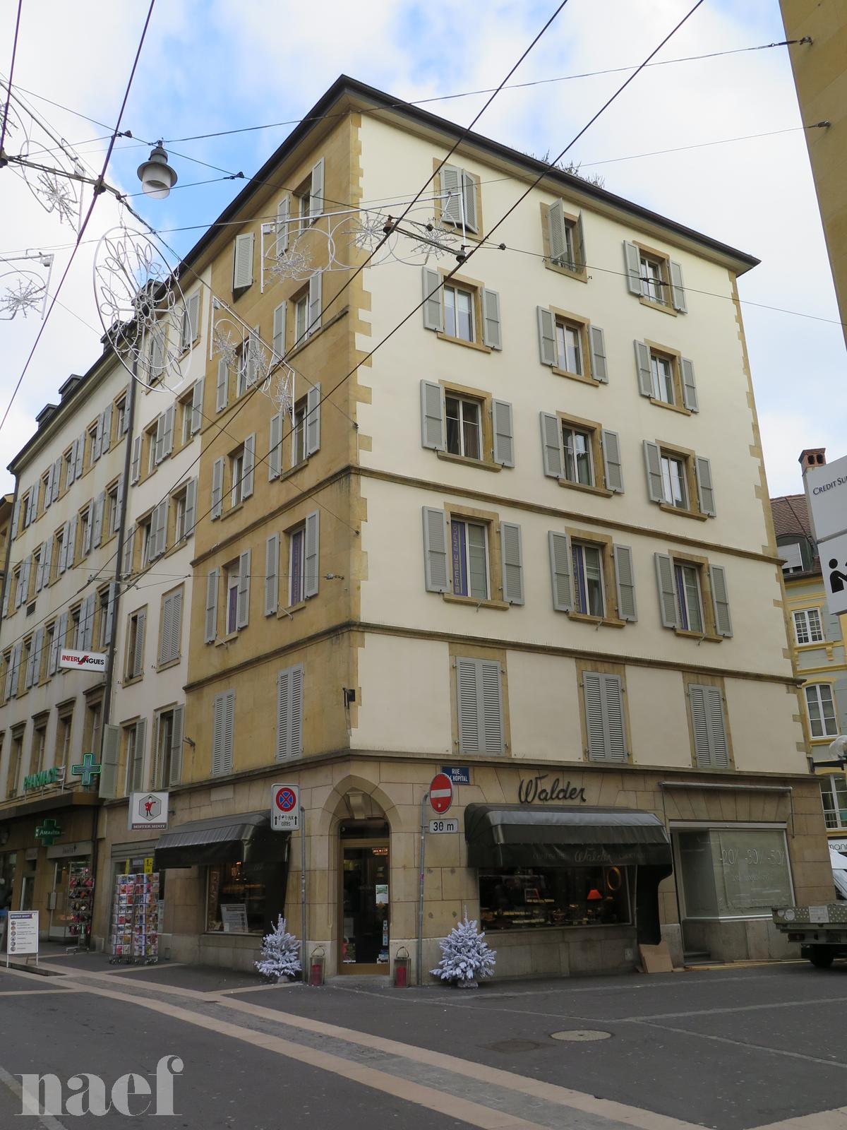 À louer : Surface Commerciale Bureau Neuchâtel - Ref : 270103.2001 | Naef Immobilier