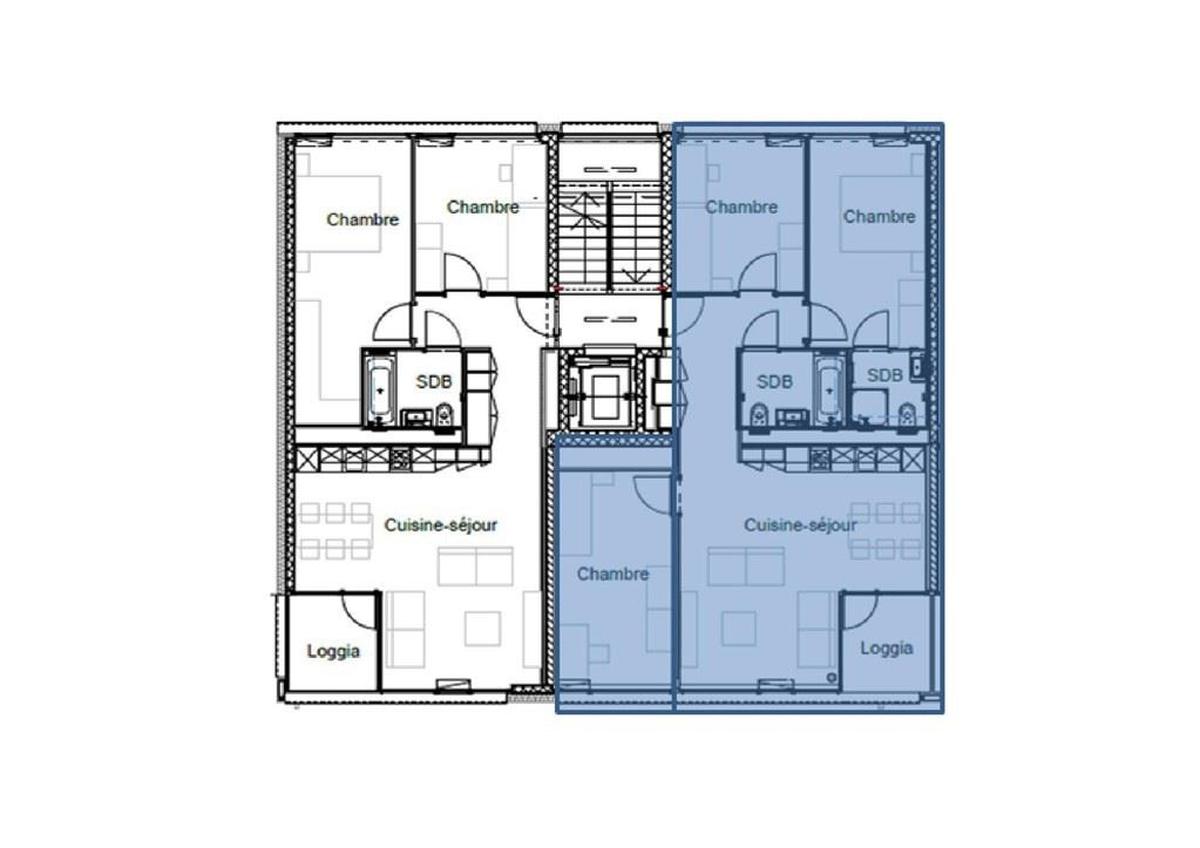 À louer : Appartement 3.5 Pieces La Chaux-de-Fonds - Ref : 276187.3034 | Naef Immobilier