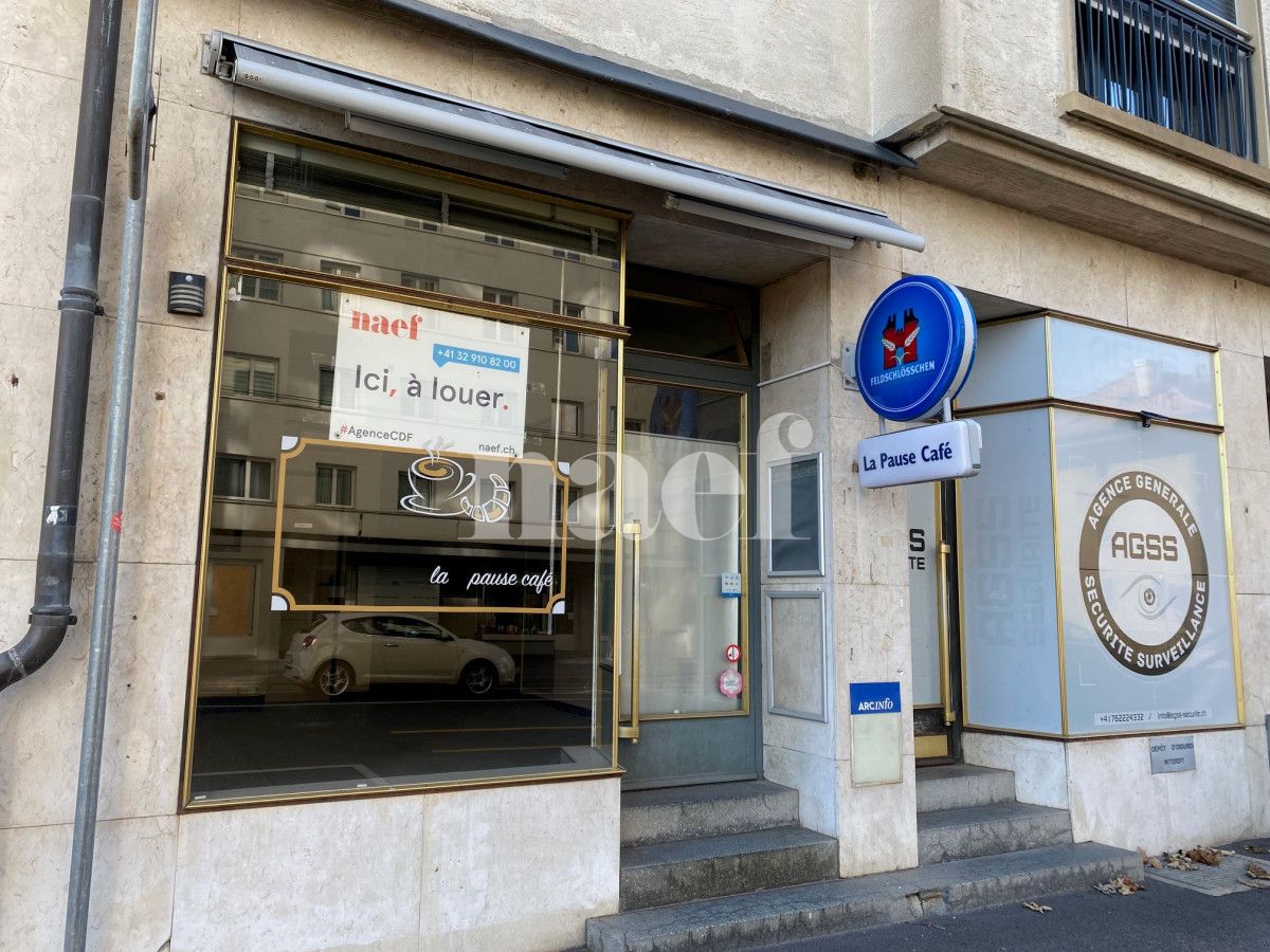 À louer : Surface Commerciale Arcade La Chaux-de-Fonds - Ref : 276935.3 | Naef Immobilier