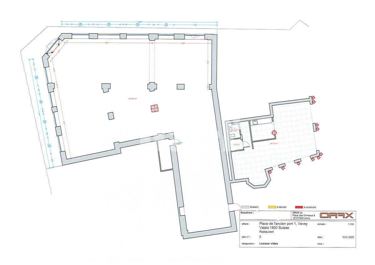 À louer : Surface Commerciale Arcade Vevey - Ref : EC.39435 | Naef Immobilier
