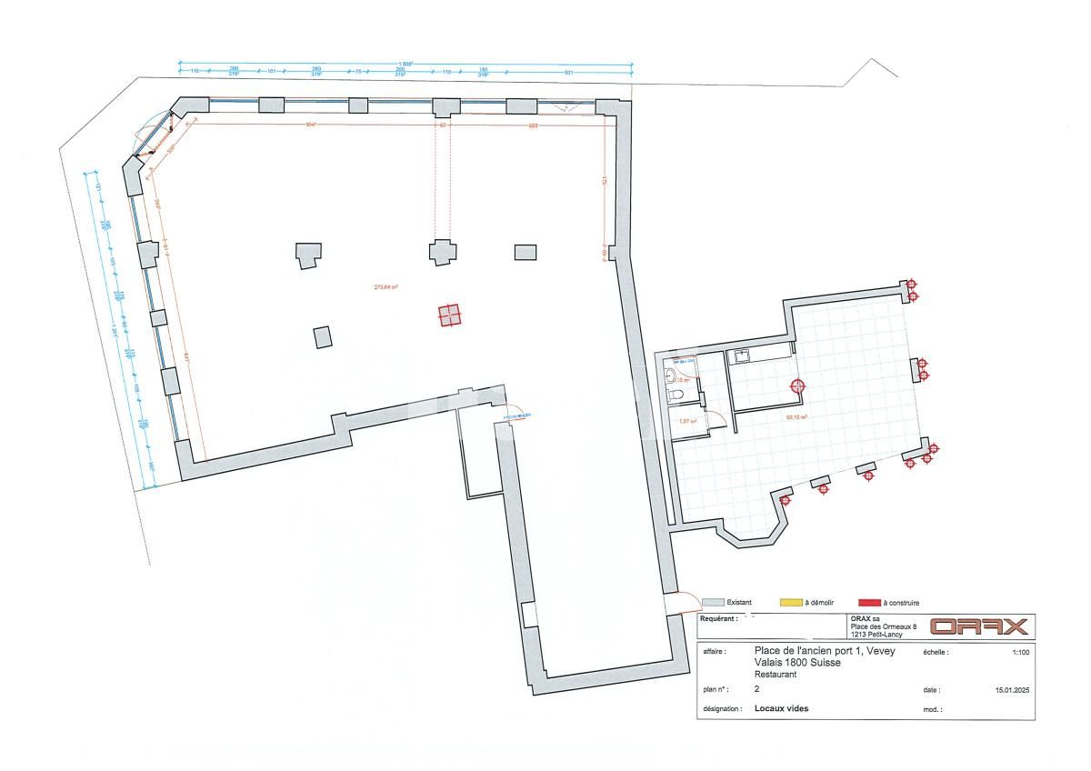 À louer : Surface Commerciale Arcade Vevey - Ref : EC.42788 | Naef Immobilier