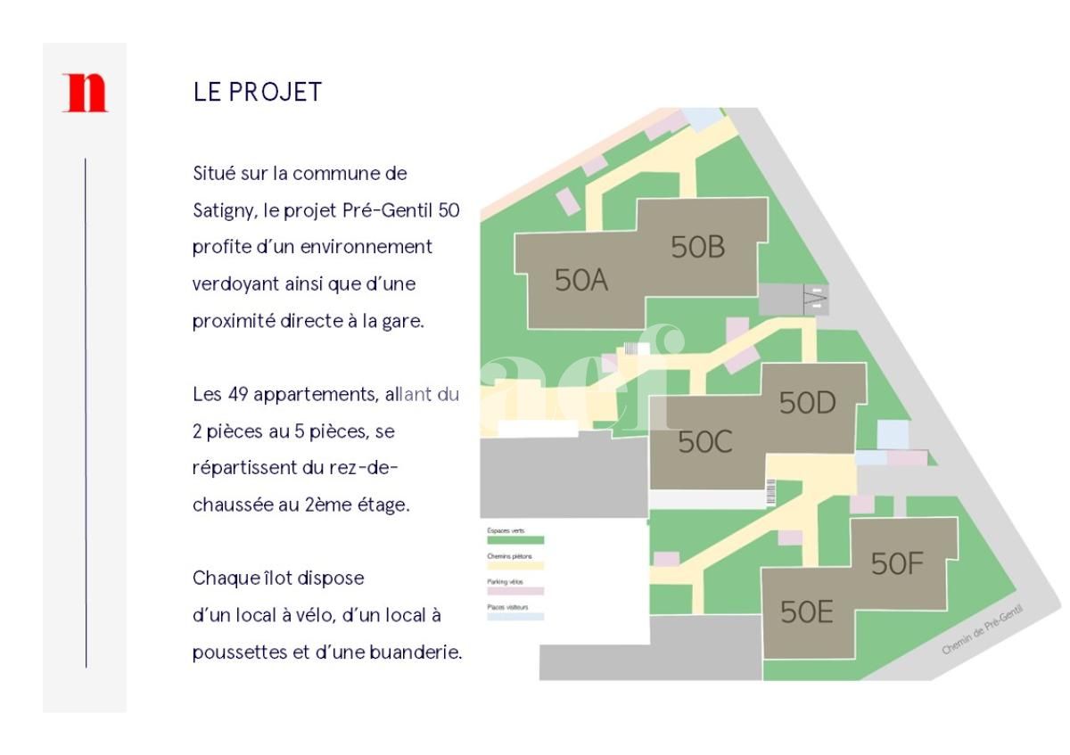 À louer : Appartement 5 Pieces Satigny - Ref : EC.43097 | Naef Immobilier