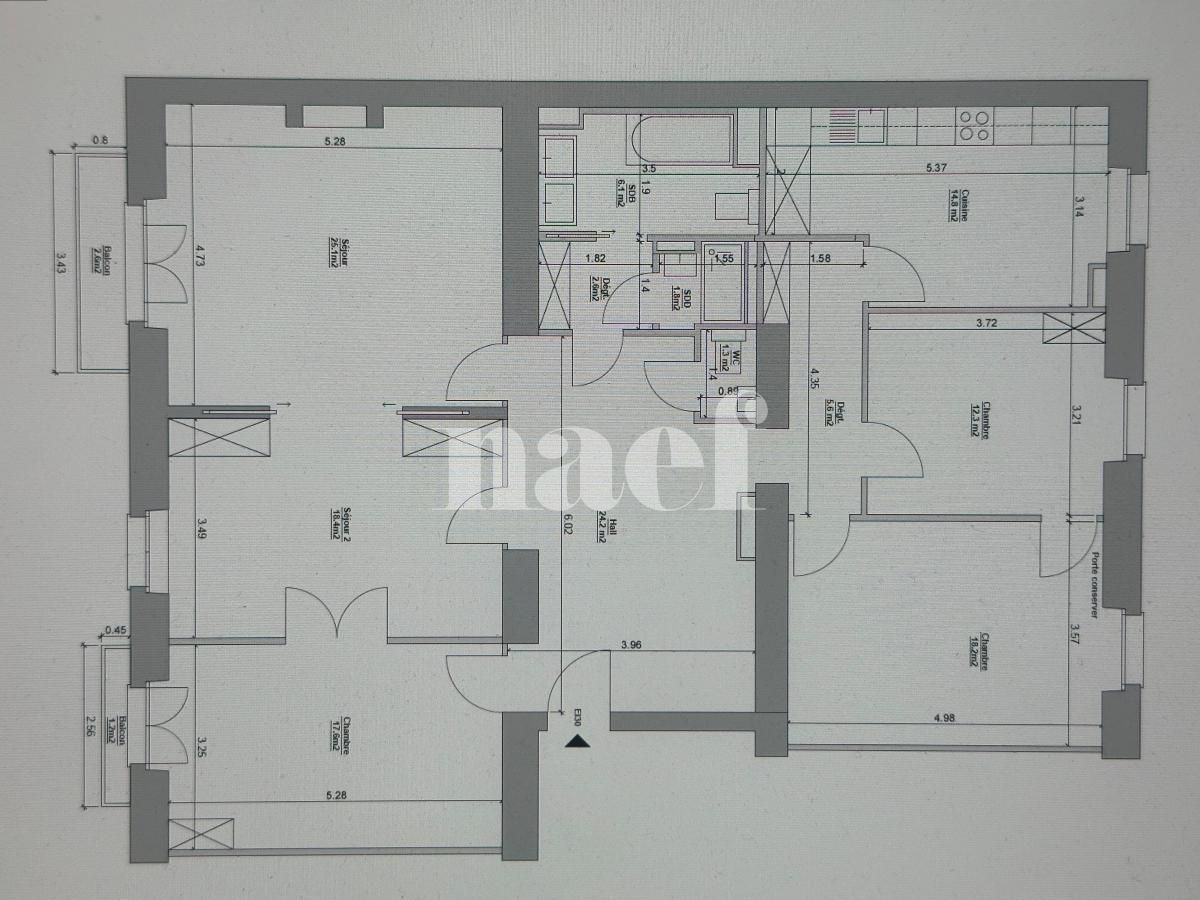 À louer : Appartement 6 Pieces Genève - Ref : EC.43529 | Naef Immobilier