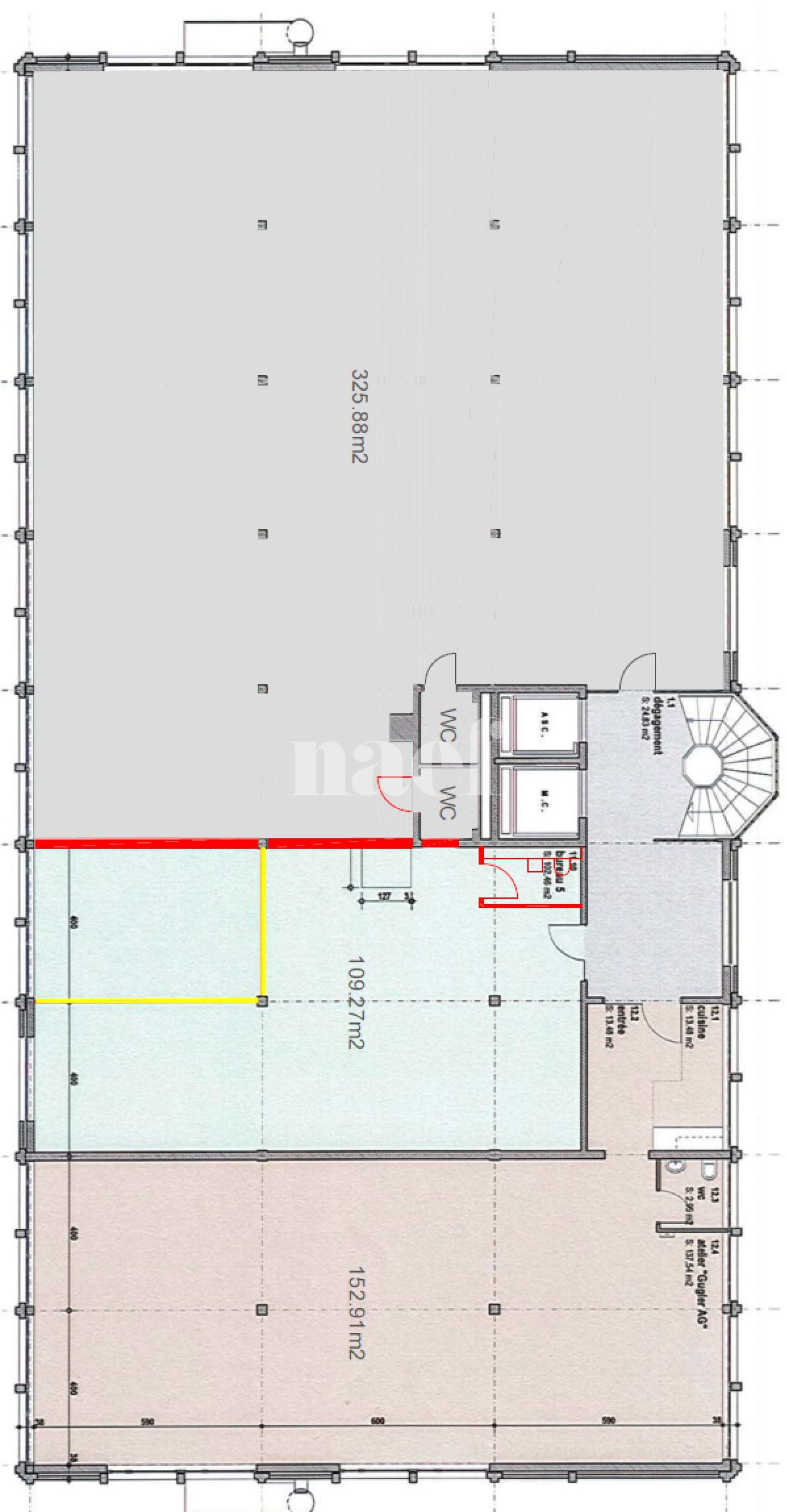 À louer : Surface Commerciale Bureau Marly - Ref : EC.45581 | Naef Immobilier