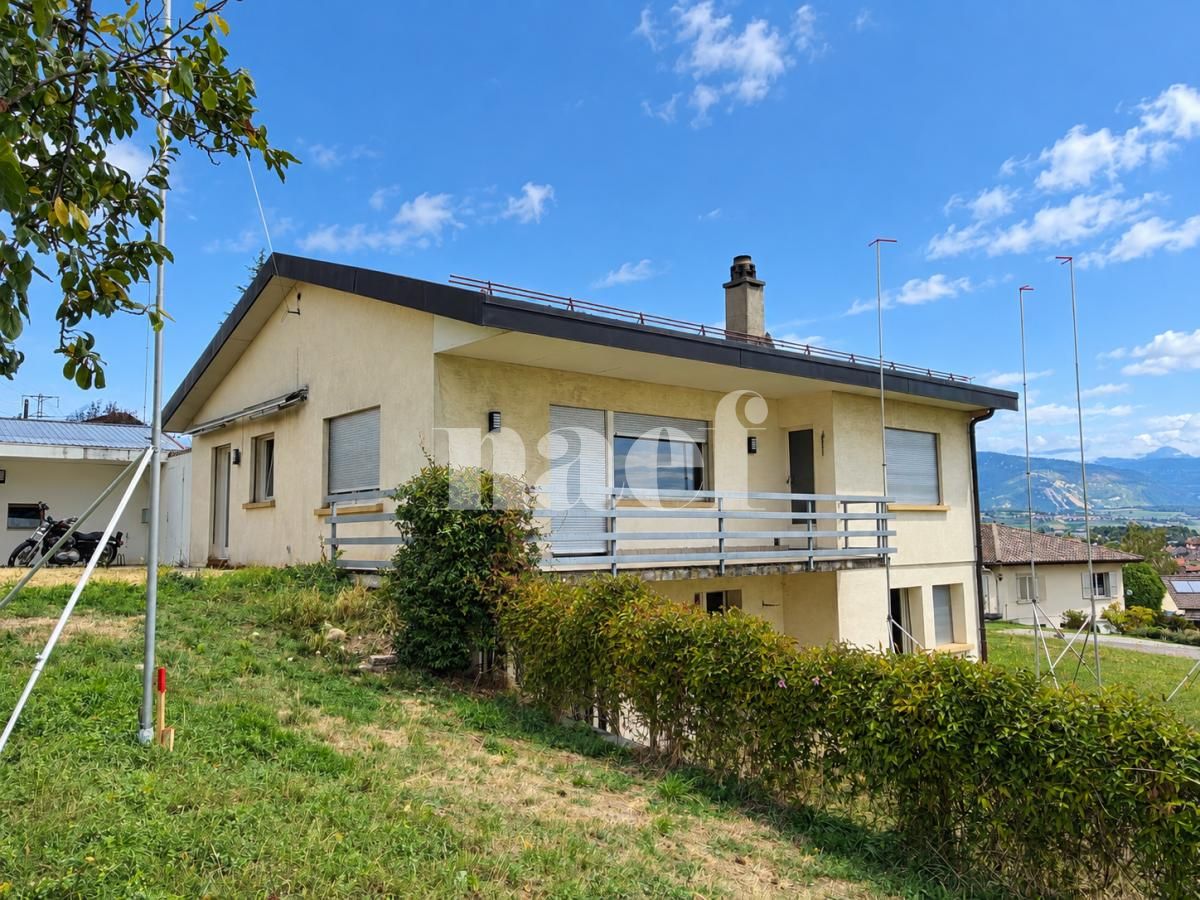 À louer : Maison 6.5 Pieces Orbe - Ref : EC.48171 | Naef Immobilier