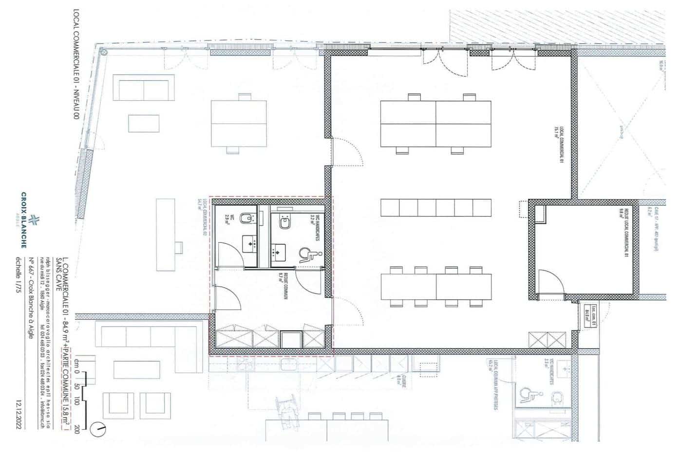 À louer : Surface Commerciale Arcade Aigle - Ref : 40262 | Naef Immobilier