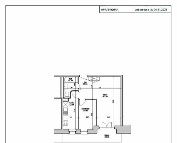 À louer : Appartement 2.5 Pieces Genève - Ref : 200714.2022 | Naef Immobilier