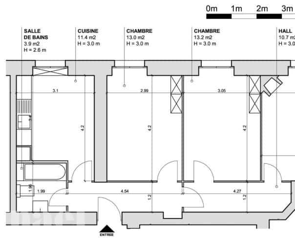 À louer : Appartement 4 Pieces Genève - Ref : 201420.2002 | Naef Immobilier