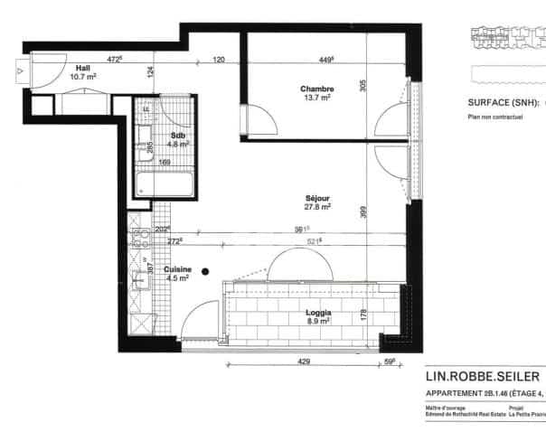 À louer : Appartement 2 Pieces Nyon - Ref : 205821.4006 | Naef Immobilier