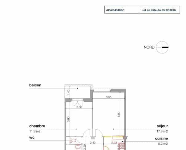 À louer : Appartement 2.5 Pieces Genève - Ref : 212172.2003 | Naef Immobilier