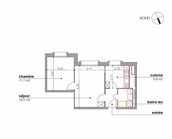 À louer : Appartement 3 Pieces Genève - Ref : 212199.8 | Naef Immobilier