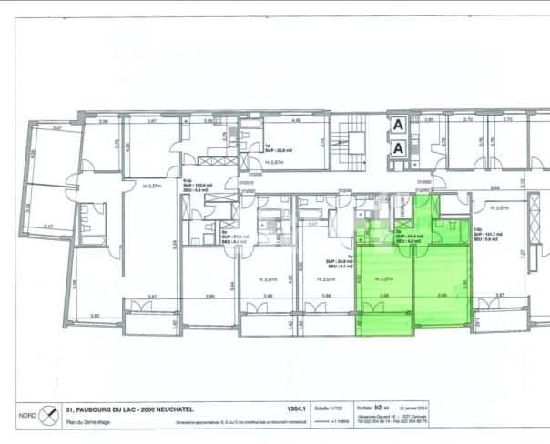 À louer : Appartement 2 Pieces Neuchâtel - Ref : 218310.4005 | Naef Immobilier