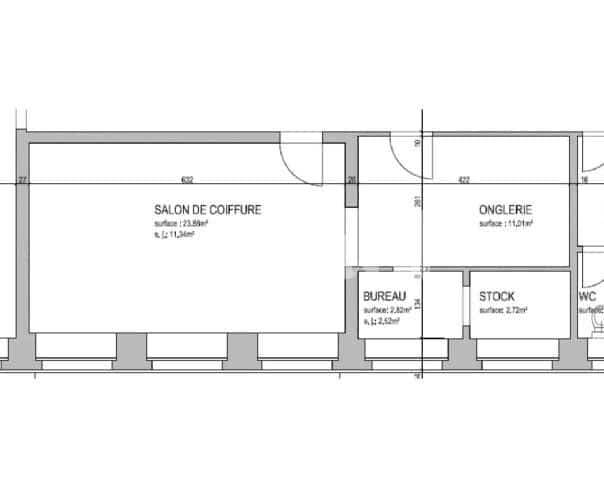 À louer : Surface Commerciale Atelier La Chaux-de-Fonds - Ref : 219779.1004 | Naef Immobilier