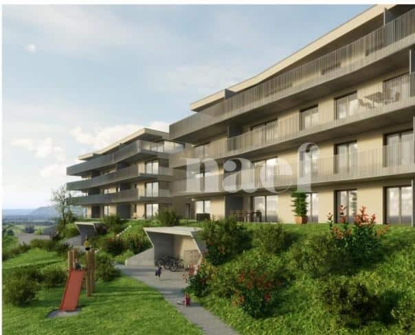 À louer : Appartement 3.5 Pieces Gampelen - Ref : 219790.1003 | Naef Immobilier