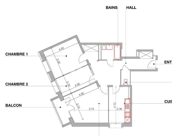 À louer : Appartement 3.5 Pieces Genève - Ref : 269814.4006 | Naef Immobilier