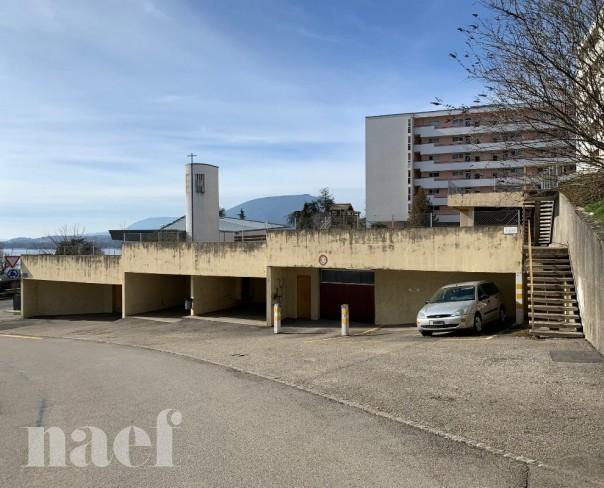 À louer : Parking couvert Neuchâtel - Ref : 45255 | Naef Immobilier