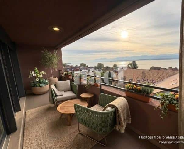 À louer : Appartement 3 Pieces Nyon - Ref : EC.48175 | Naef Immobilier