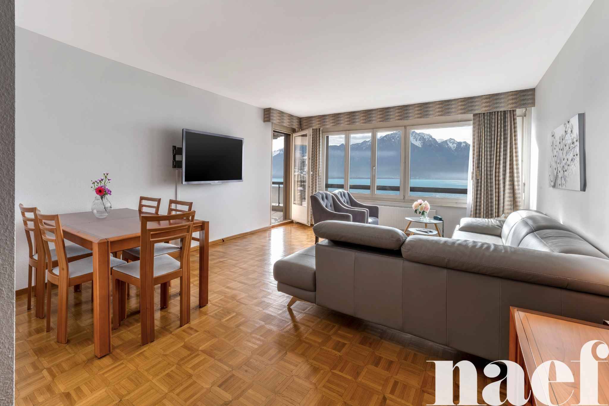 À vendre : Appartement 3 chambres Montreux - Ref : 0266 | Naef Immobilier