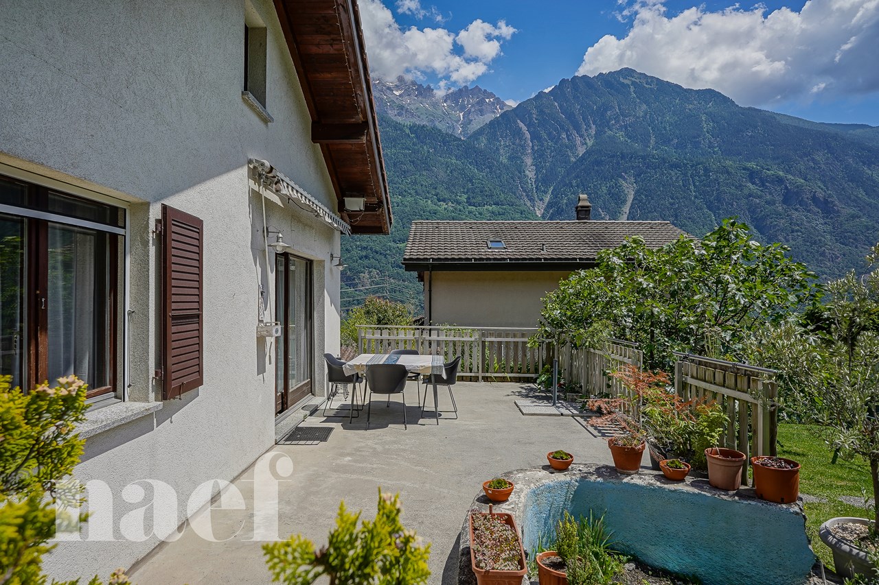À vendre : Maison 3 chambres Evionnaz - Ref : 0509 | Naef Immobilier