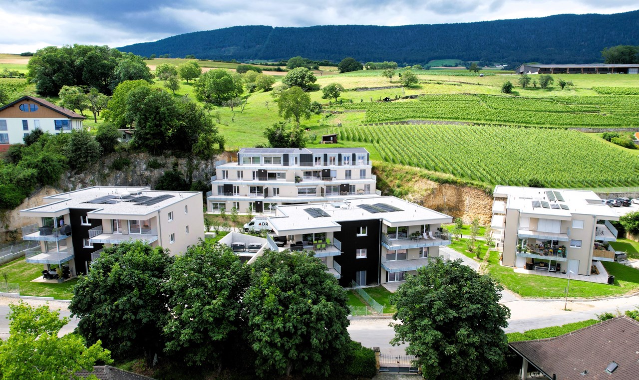 À vendre : Appartement 3 chambres St-Aubin-Sauges - Ref : 0627 | Naef Immobilier