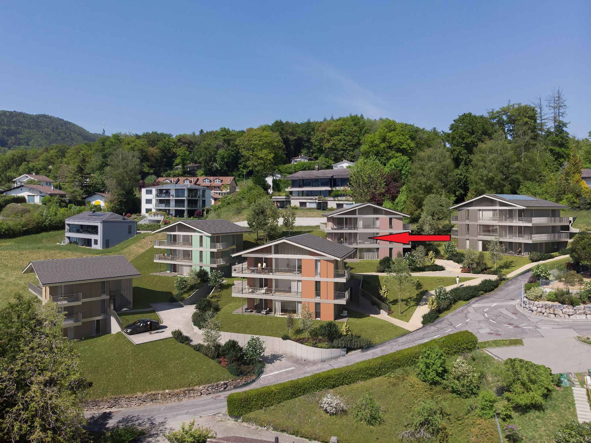 À vendre : Appartement 2 chambres Jongny - Ref : 0920 | Naef Immobilier