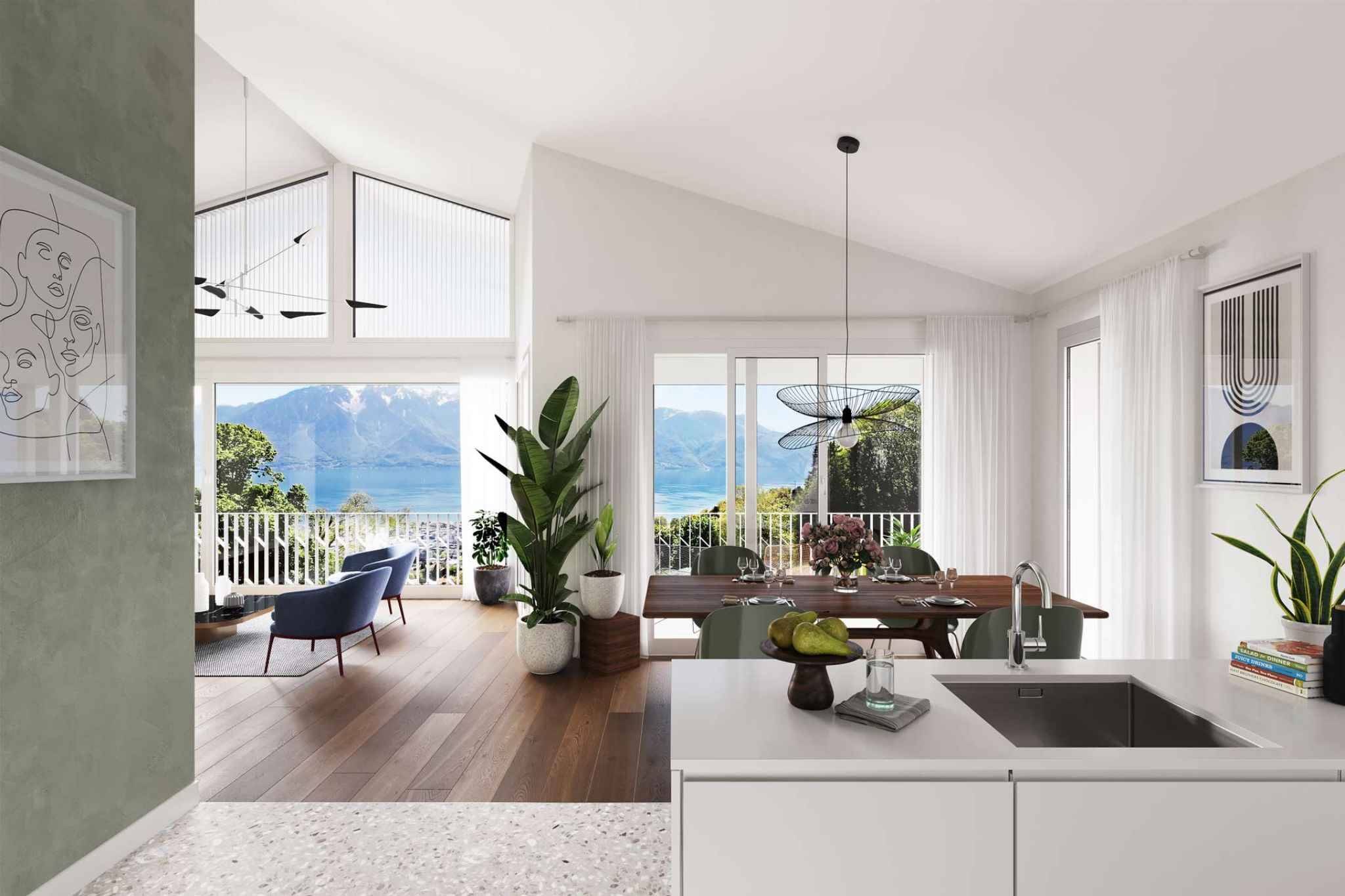 À vendre : Appartement 3 chambres Jongny - Ref : 0921 | Naef Immobilier