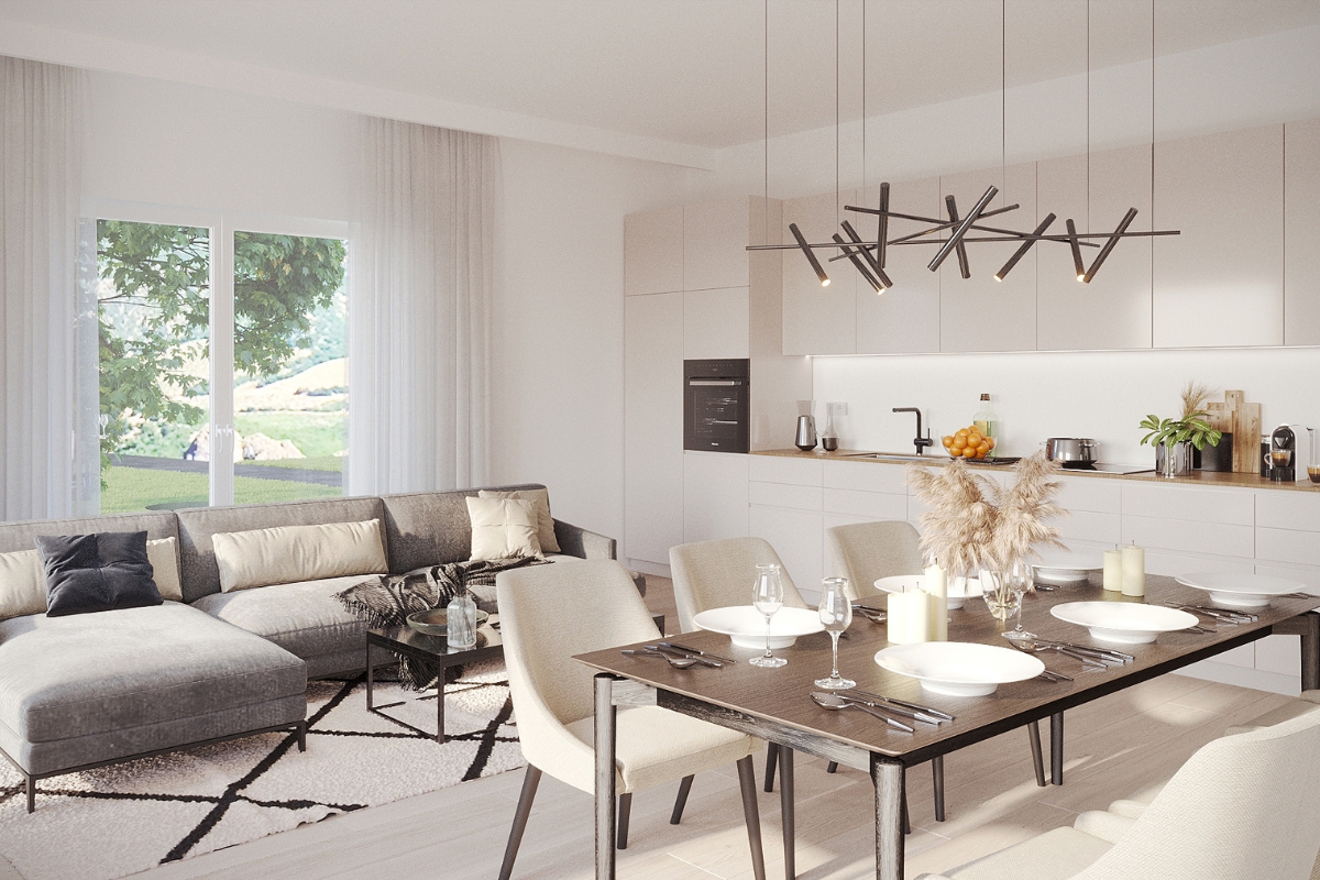 À vendre : Appartement 3 chambres Orny - Ref : 1287 | Naef Immobilier