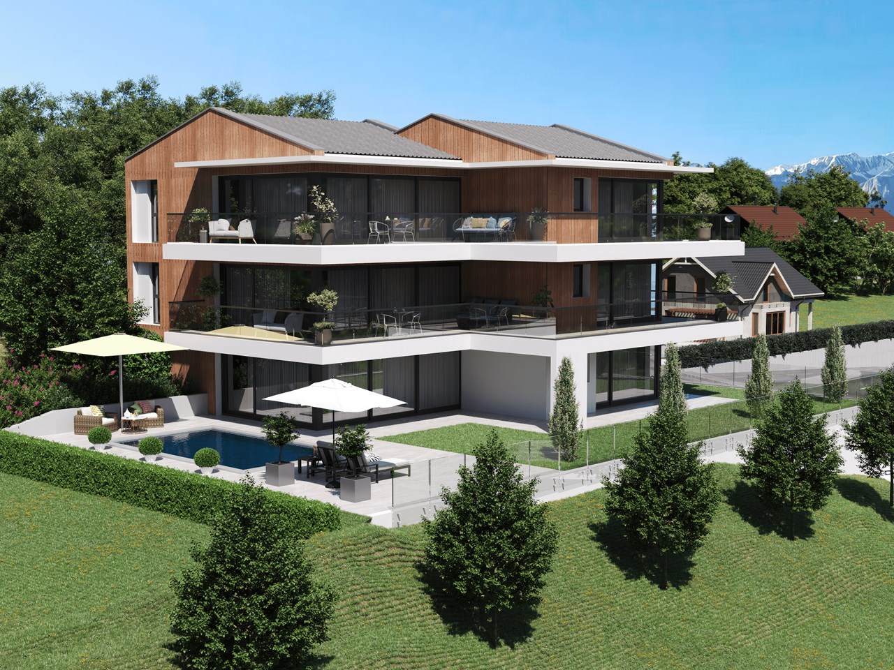 À vendre : Appartement 3 chambres Jongny - Ref : 1364 | Naef Immobilier